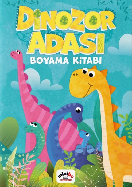 Dinozor Adası Boyama Kitabı